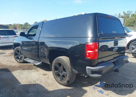 2017 Chevrolet Silverado 1500 Wt из США, поврежденный, VIN 1GCNCNEC1HZ363444